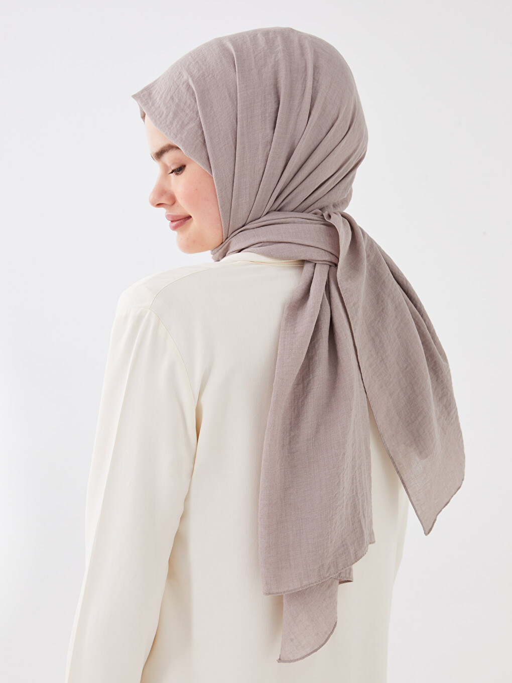 Plain Woven Women's Scarf