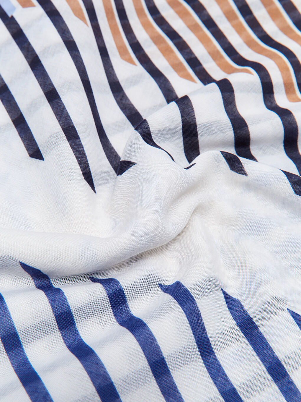 Striped Women's Shawl-2