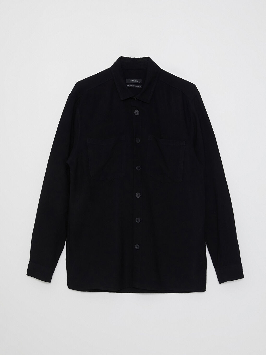 Regular Fit Long Sleeve Men's Shirt-5