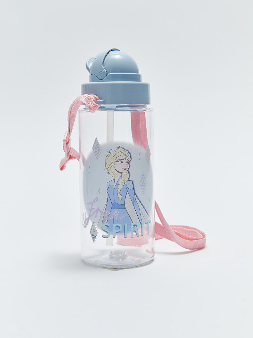 Karışık Frozen Lisanslı Pipetli Suluk 500 ml-1