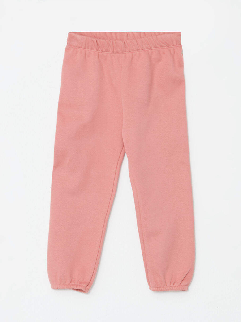 Pembe Bisiklet Yaka Uzun Kollu Baskılı Kız Bebek Sweatshirt ve Pantolon 2'li Takım-2