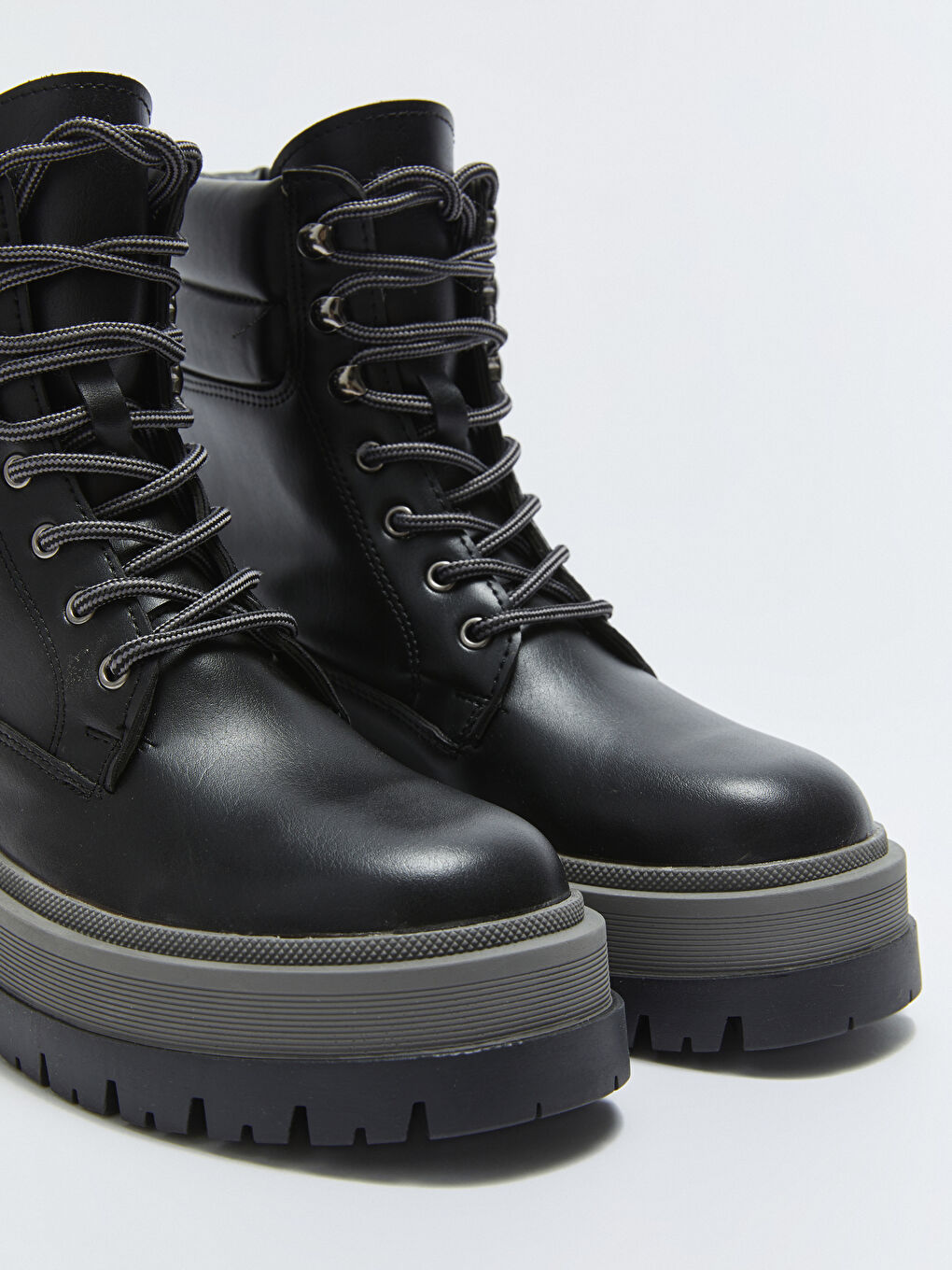 Women's Lace-Up Boots-2