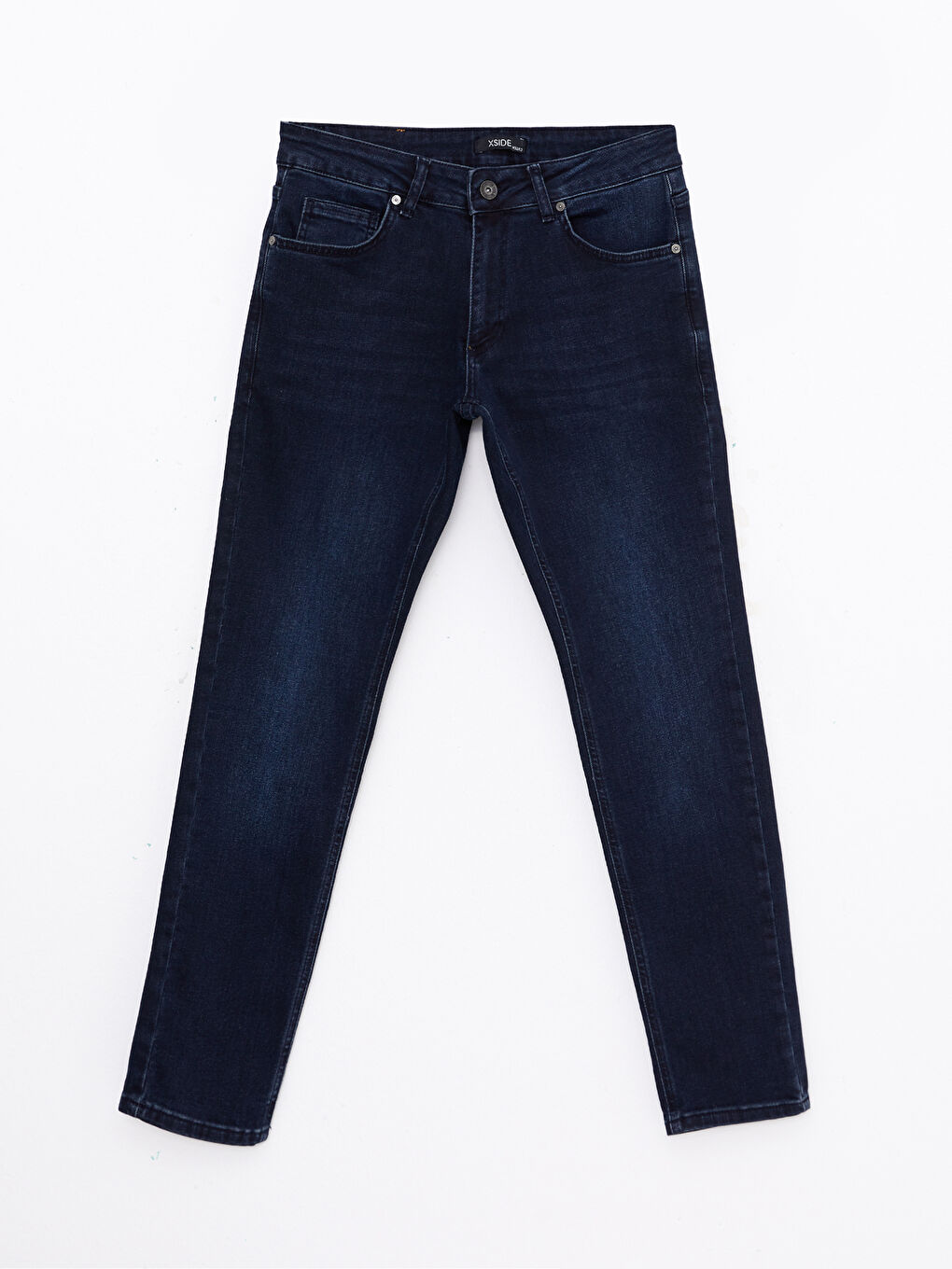 Lacivert Slim Fit Erkek Jean Pantolon-5