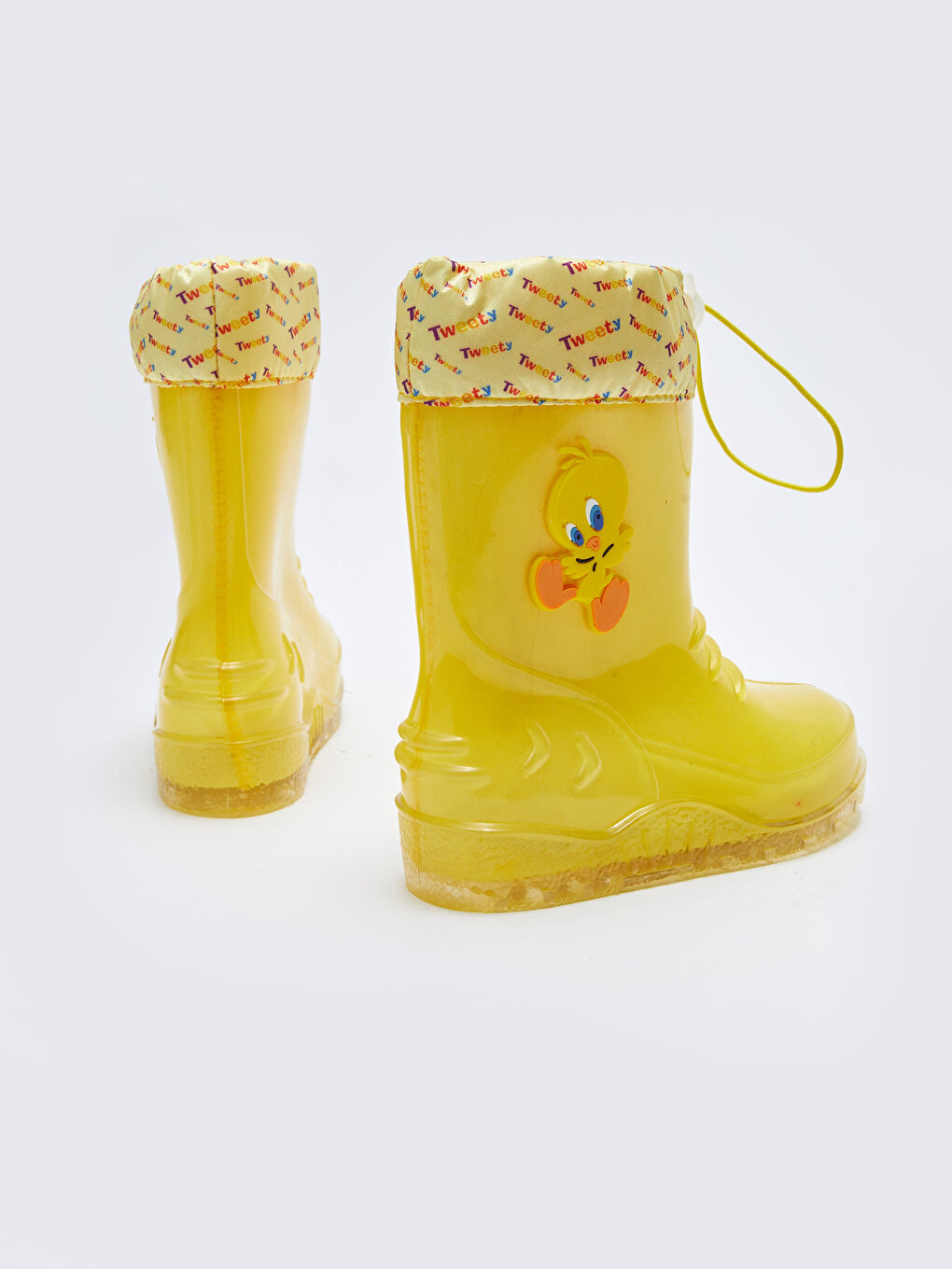 Sarı Tweety Lisanslı Kız Bebek Yağmur Botu-4