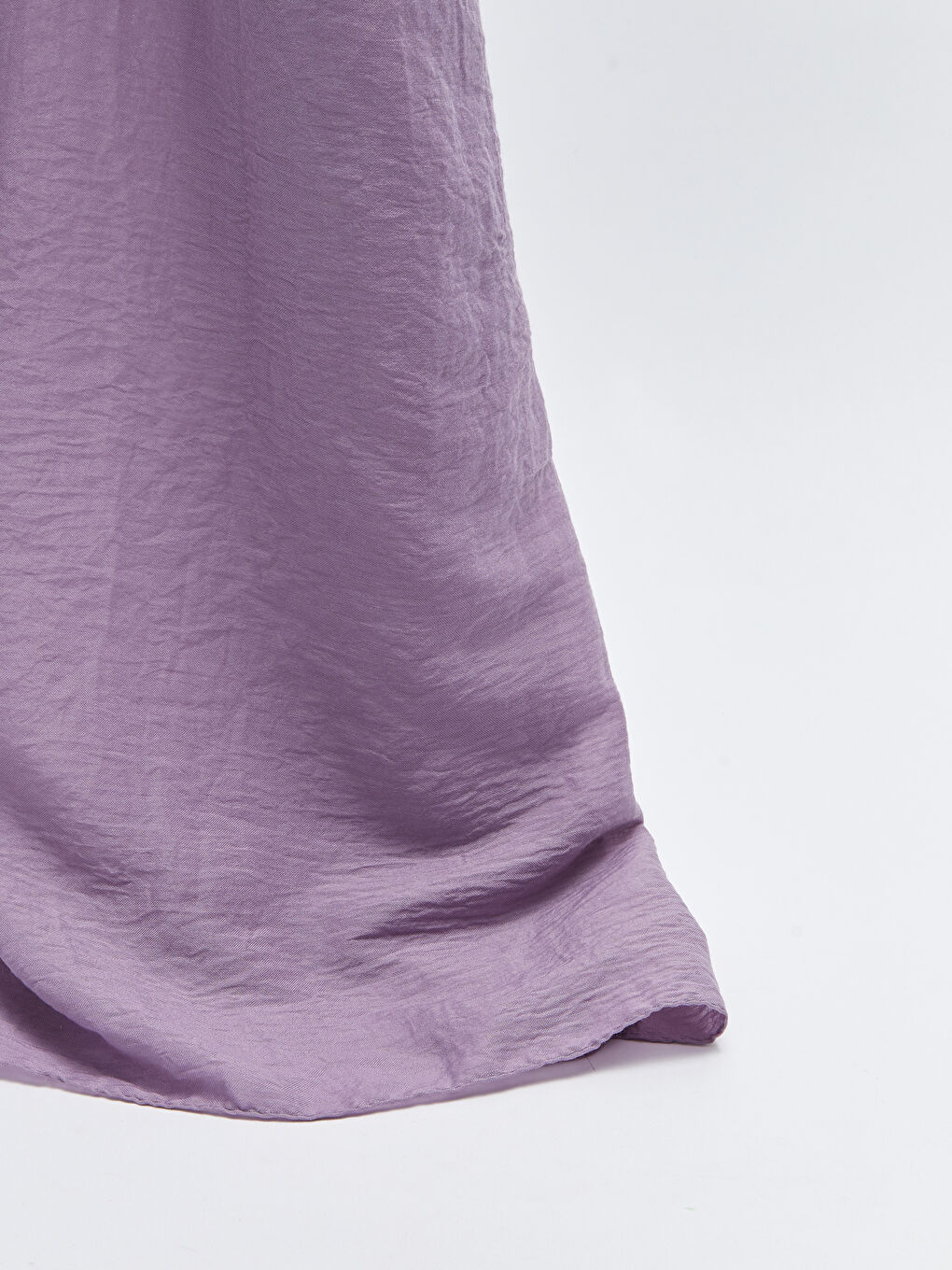 Lila Kadın Düz  Şal-4