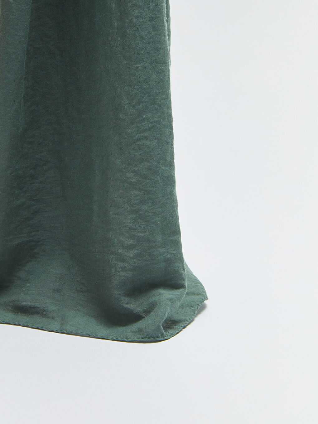 Yeşil Kadın Düz  Şal-2