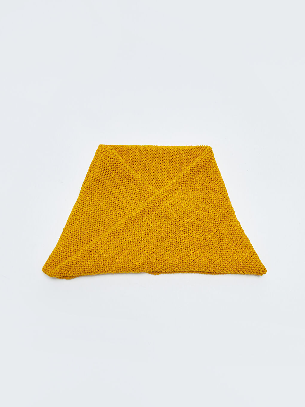 Sarı Düz Erkek Çocuk Triko Boyunluk-2