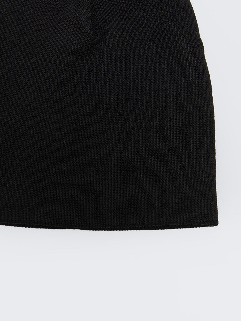 Siyah Erkek Triko Atkı ve Bere-4