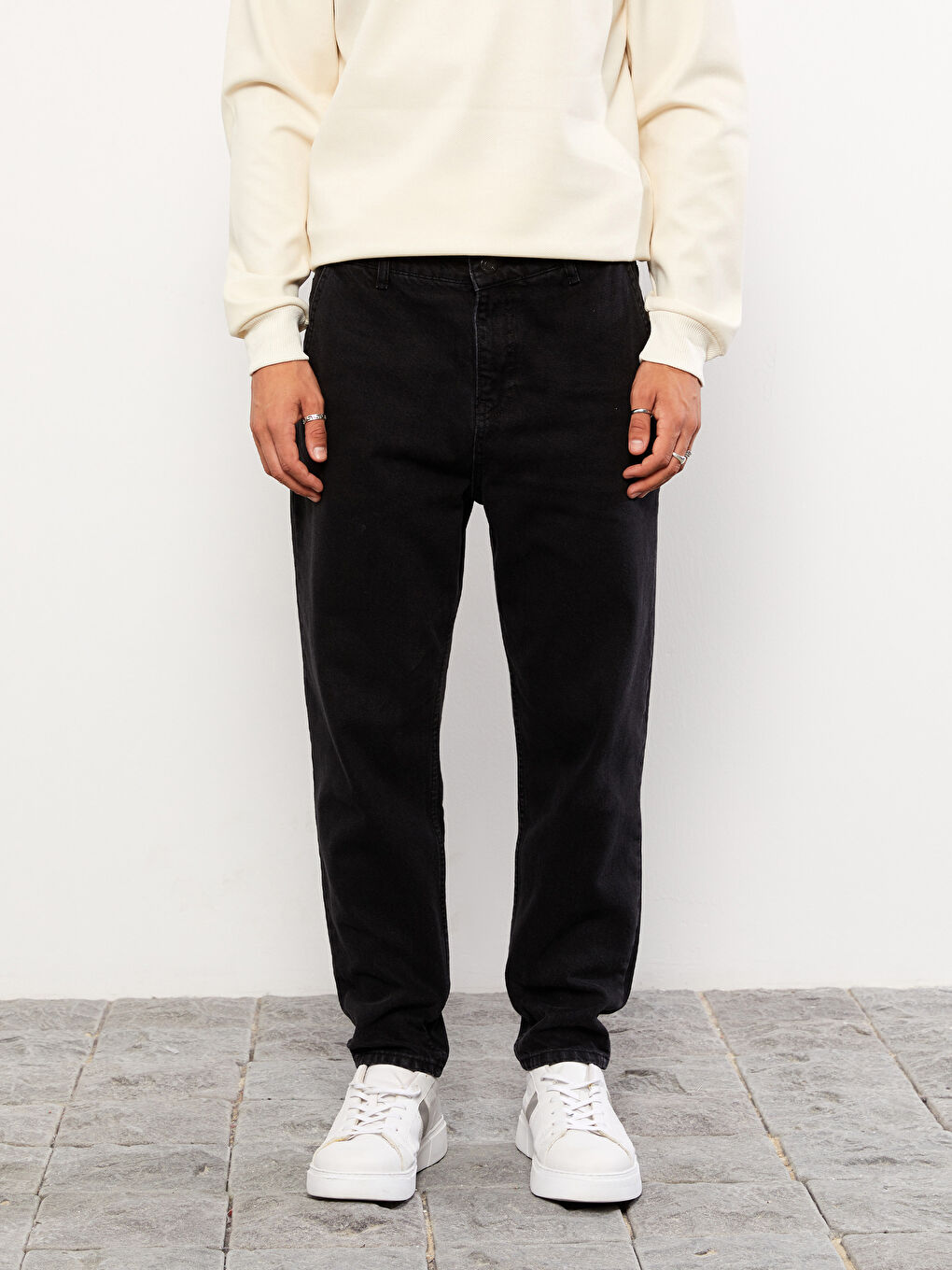 710 Мужские джинсы свободного кроя-3