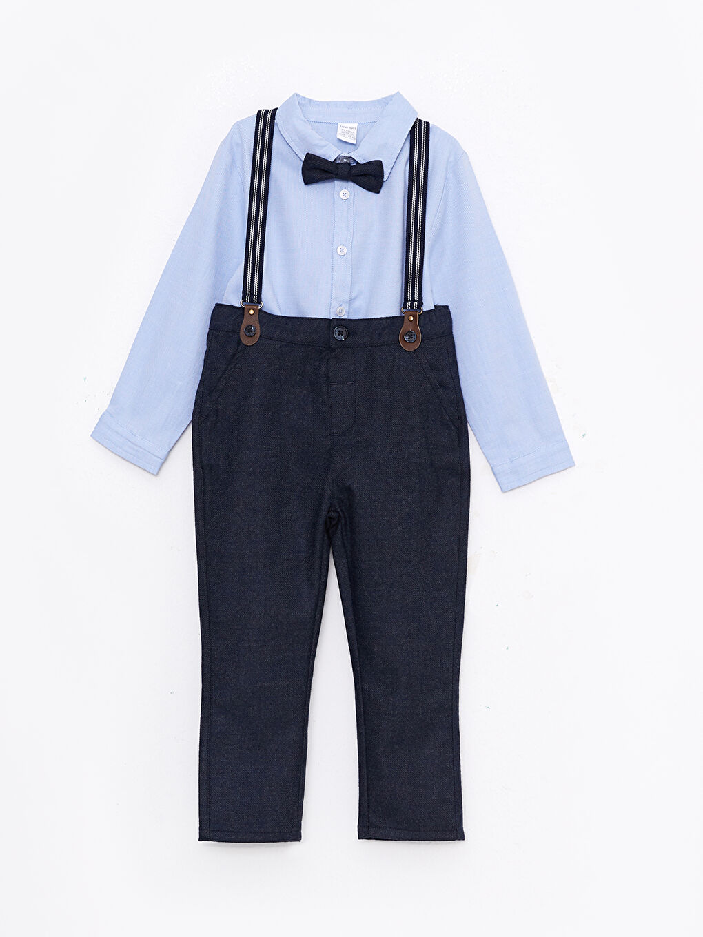 Set Băieți Bebeluși Basic Mânecă Lungă Pachet de 4