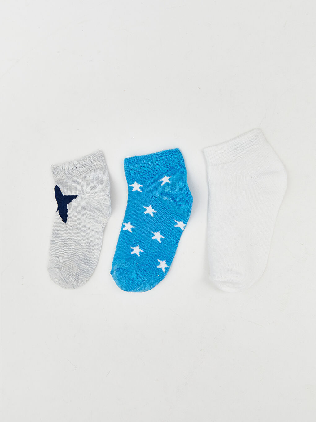 LCW ECO Printed Boys' Trainer Socks 3-packs -W2HU92Z1-M0T