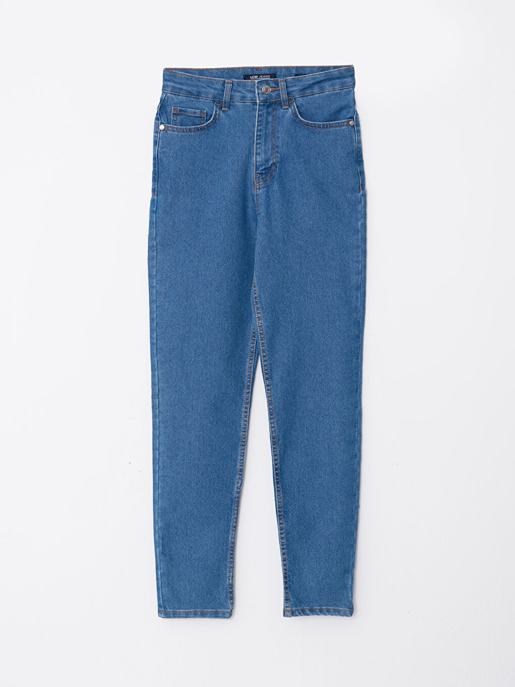 Women's Slim Mom Straight Jeans-5