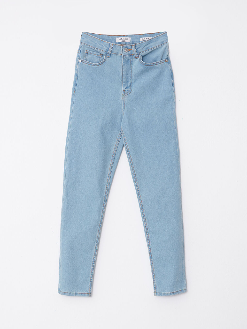 Women's Slim Mom Straight Jeans-5