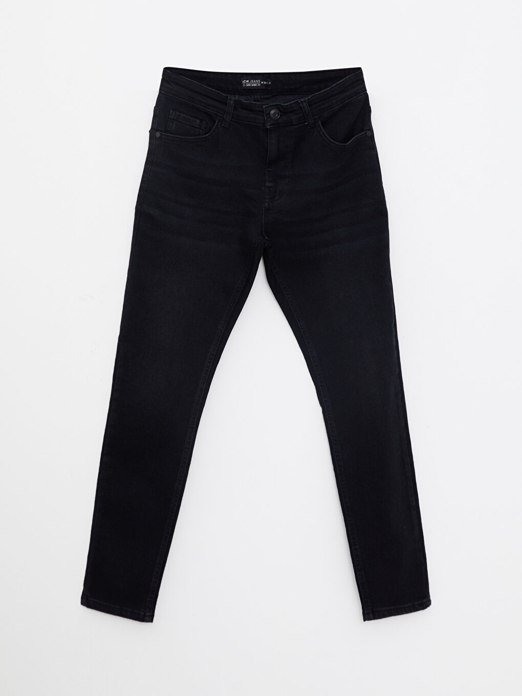 Siyah 760 Skinny Fit Erkek Jean Pantolon-5