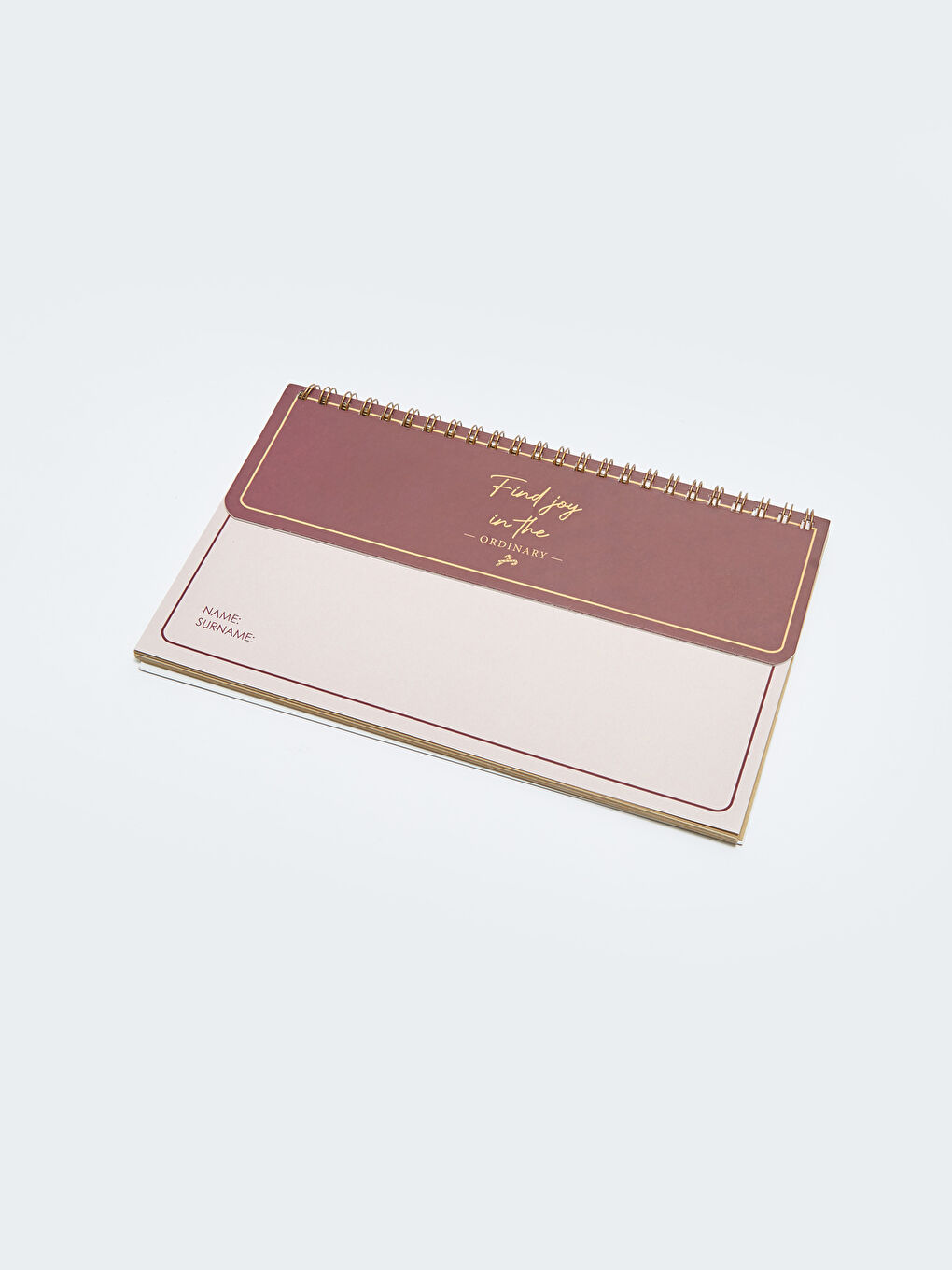 LCW ACCESSORIES Printed Spiral Planner Notebook -W2HY42Z8-M0T