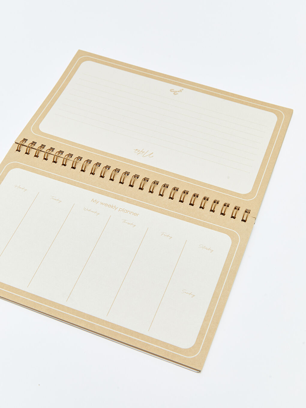 LCW ACCESSORIES Printed Spiral Planner Notebook -W2HY43Z8-M0T