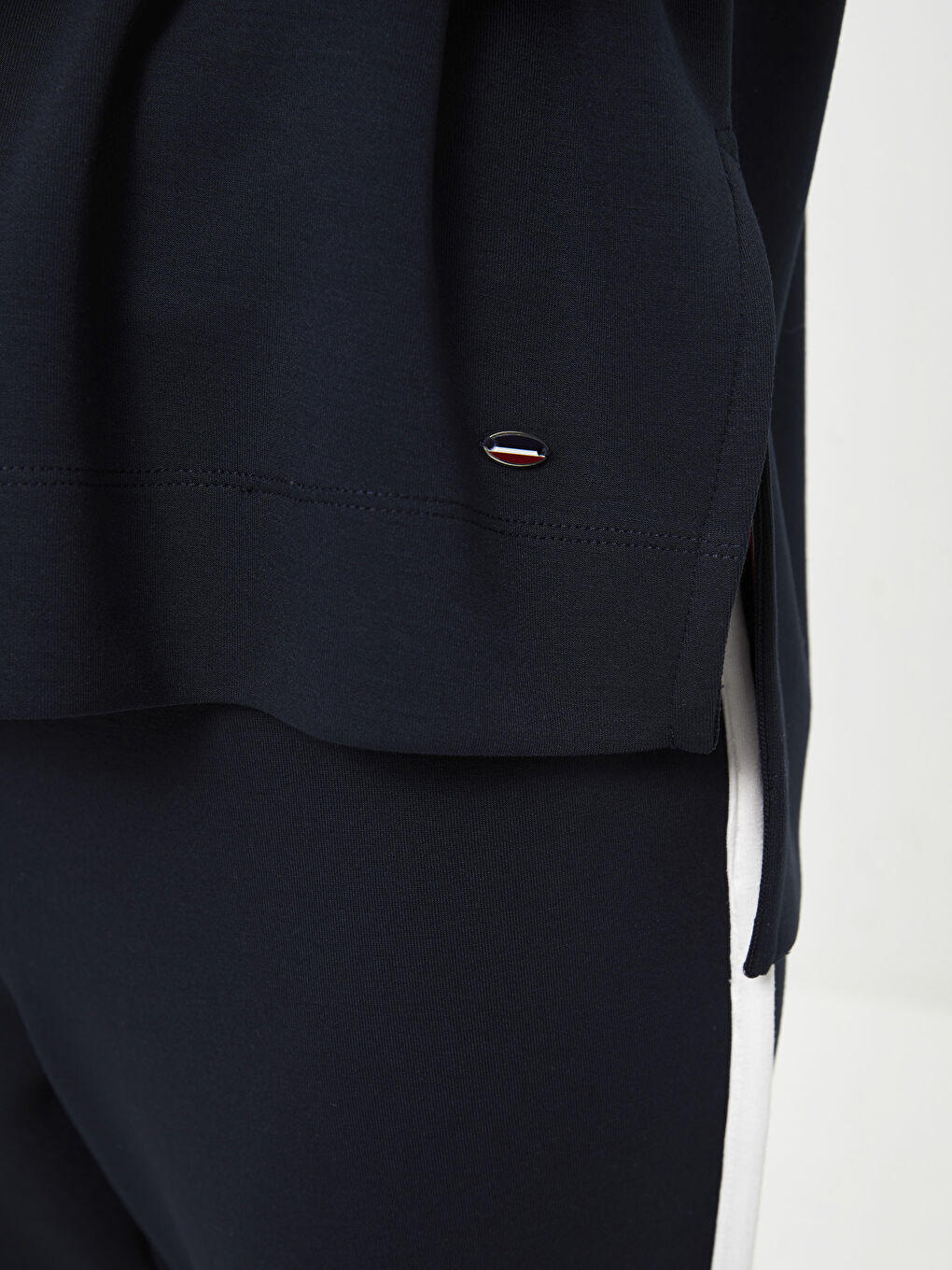 Sweat-shirt à col roulé régulier à manches longues pour Femmes-3