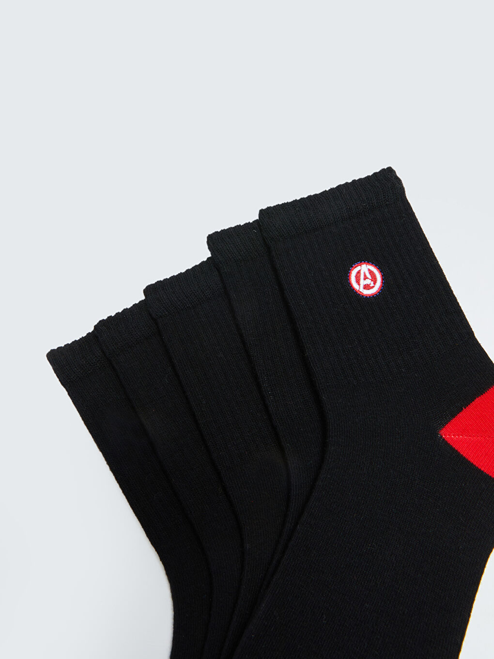 Printed Men's Ankle Socks 5 Pack-3