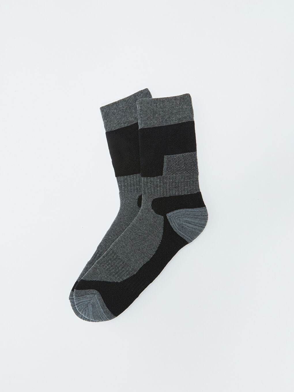 Gri Desenli Erkek Soket Çorap