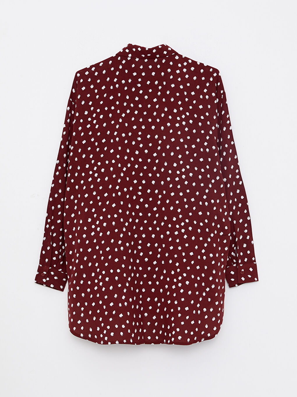 LCW ECO Patterned Long Sleeve Viscose Women's Shirt -W2I171Z8-LQV