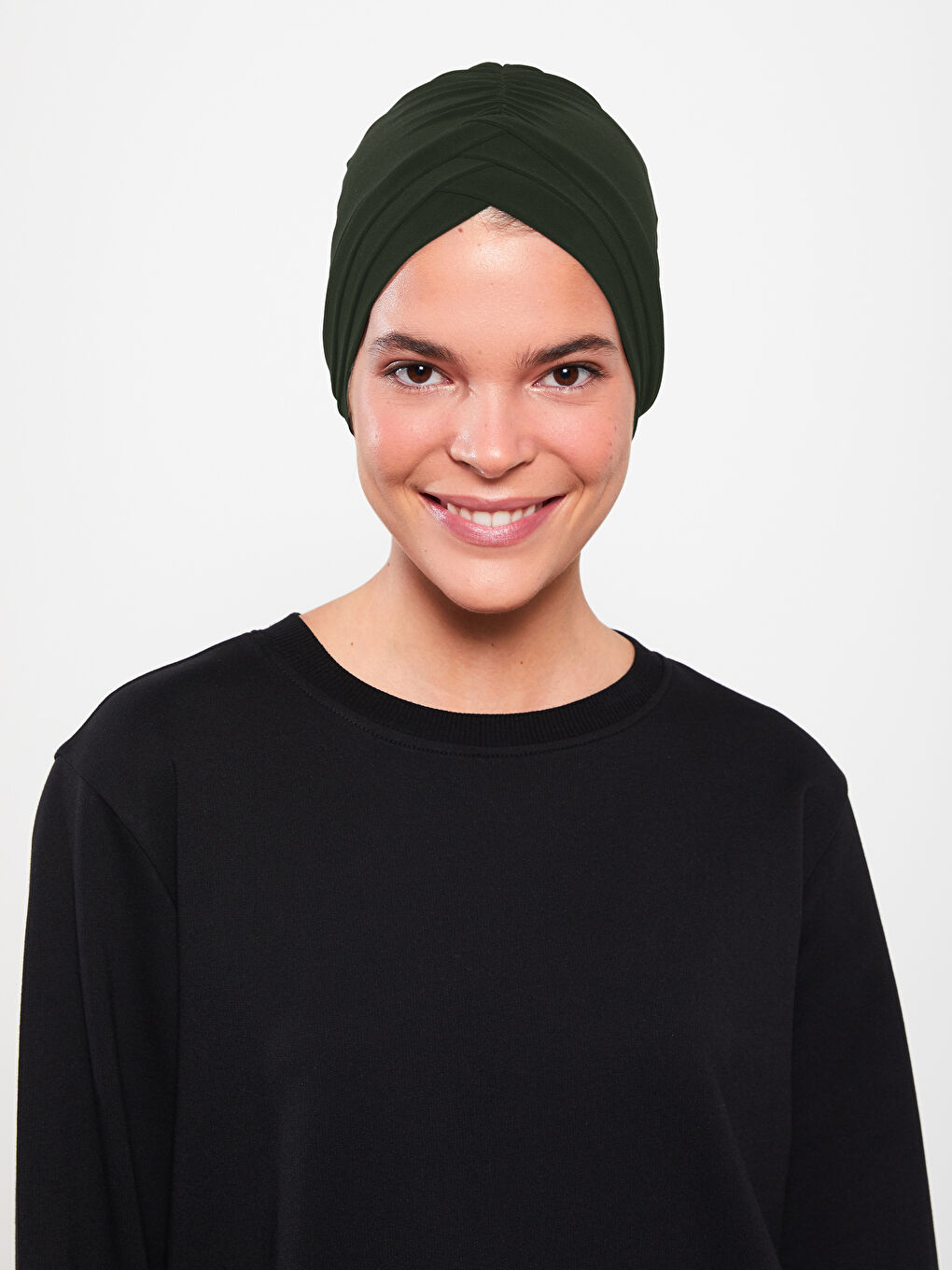 LCW Modest Women's Plain Bonnet -W2I204Z8-SW0