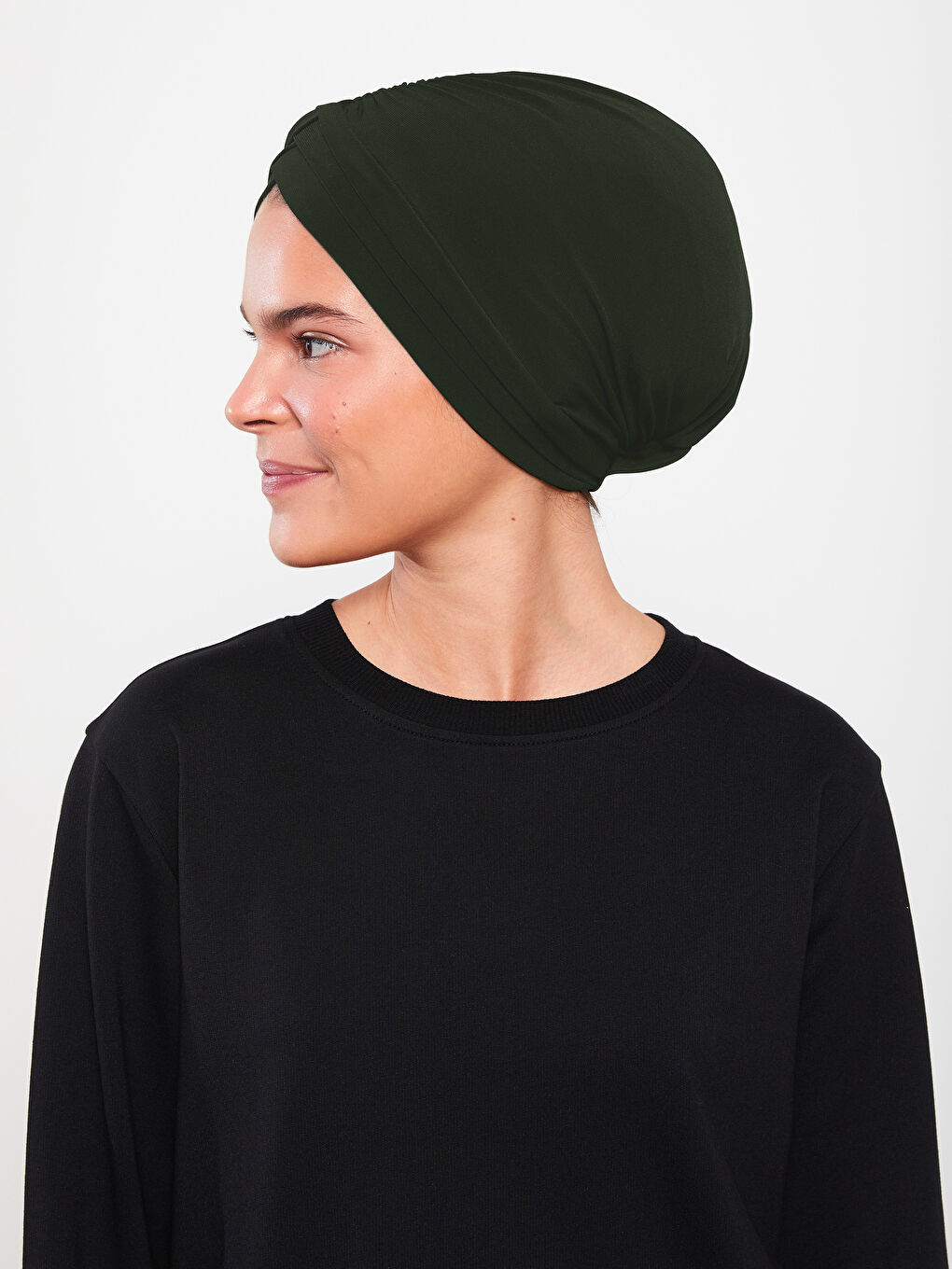 LCW Modest Women's Plain Bonnet -W2I204Z8-SW0