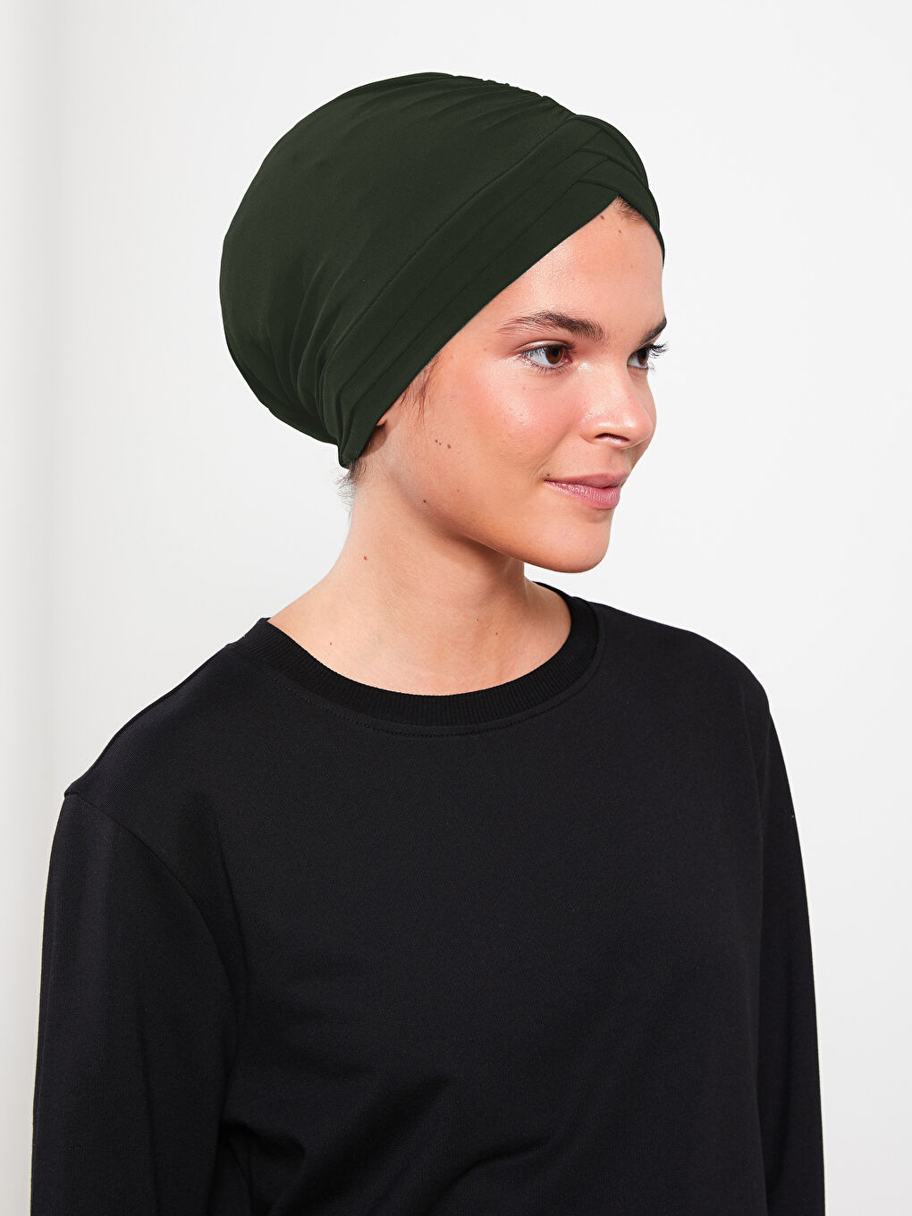 LCW Modest Women's Plain Bonnet -W2I204Z8-SW0