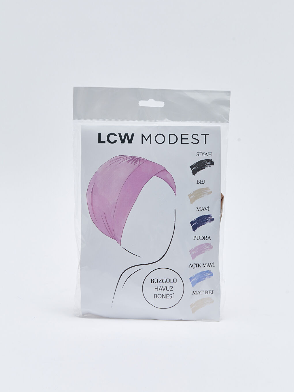 Kahverengi Kadın Düz Büzgülü Havuz Bonesi-3