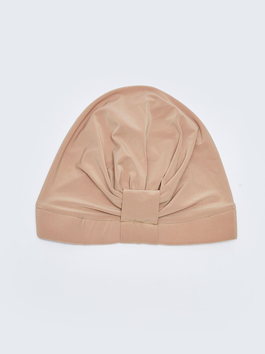 Kahverengi Kadın Düz Büzgülü Havuz Bonesi