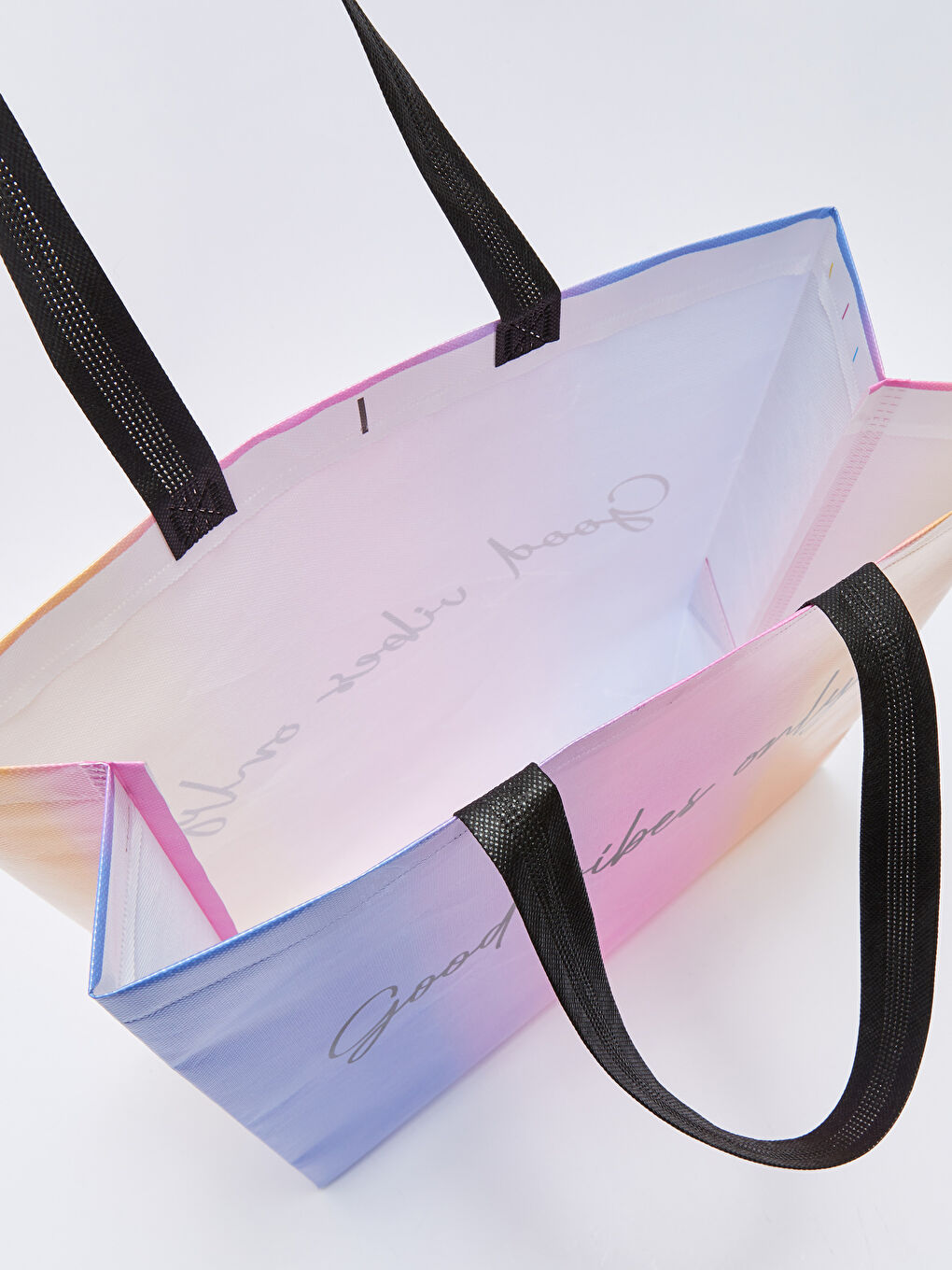 Karışık Baskılı Alışveriş Çantası-2