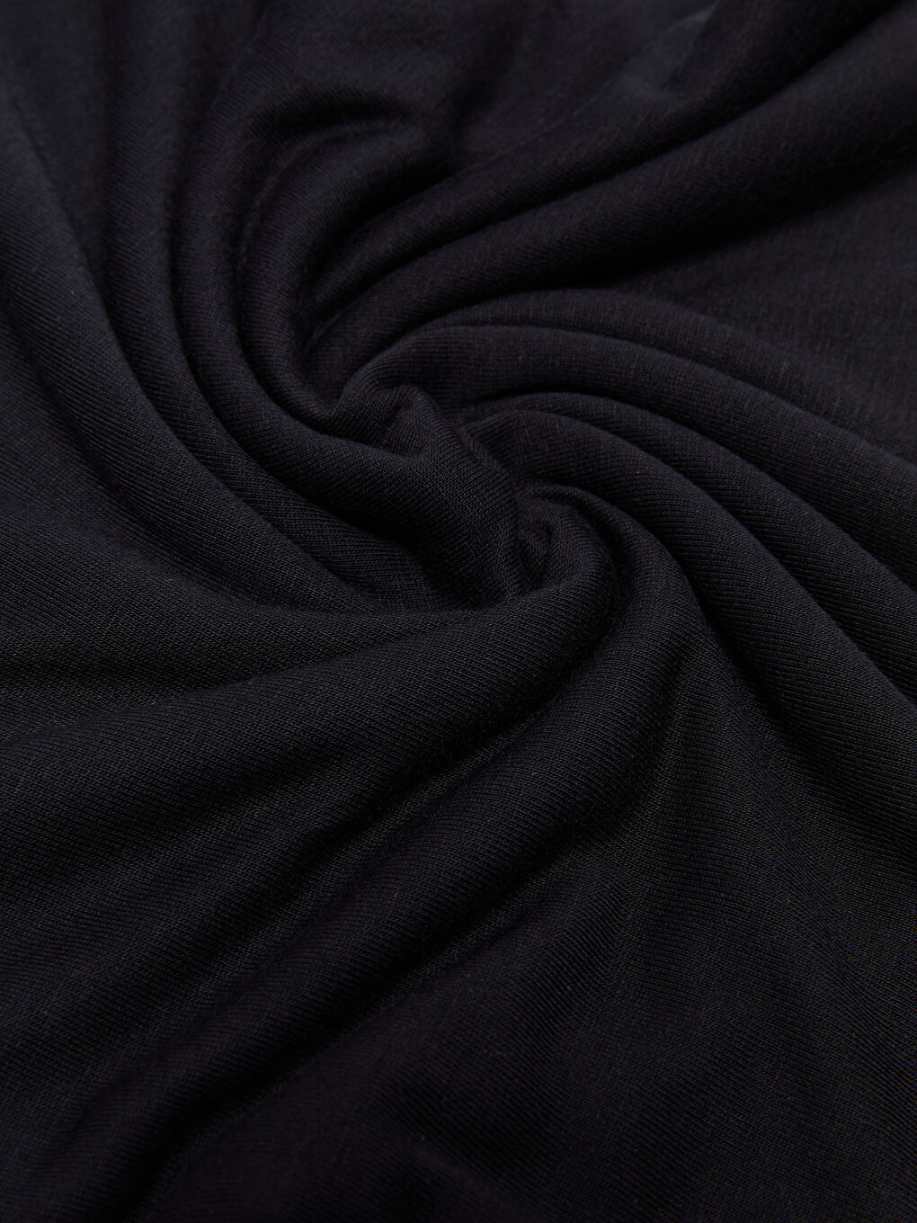 Siyah Kadın Düz  Şal-2