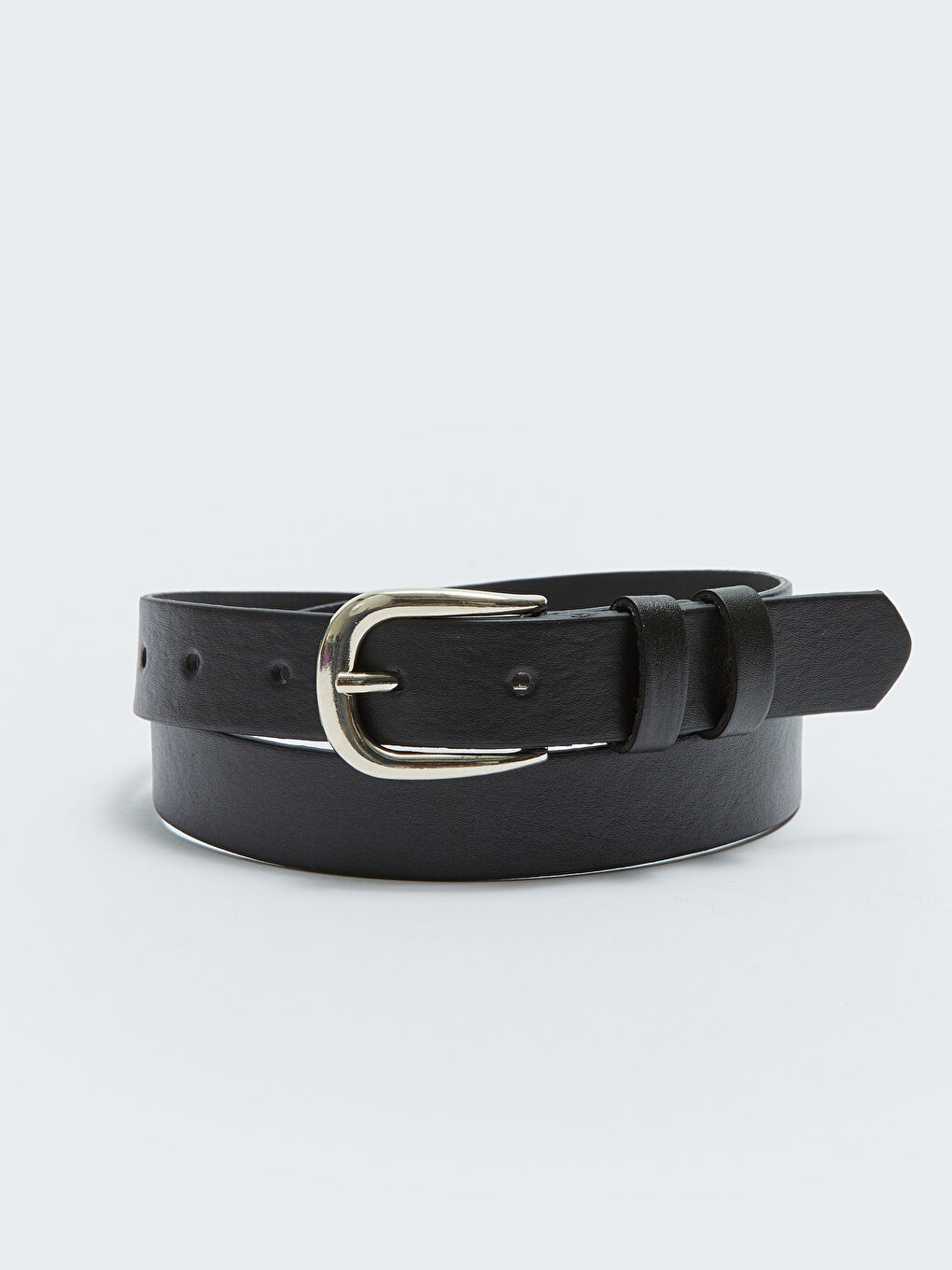 Faux Leather Women's Belt