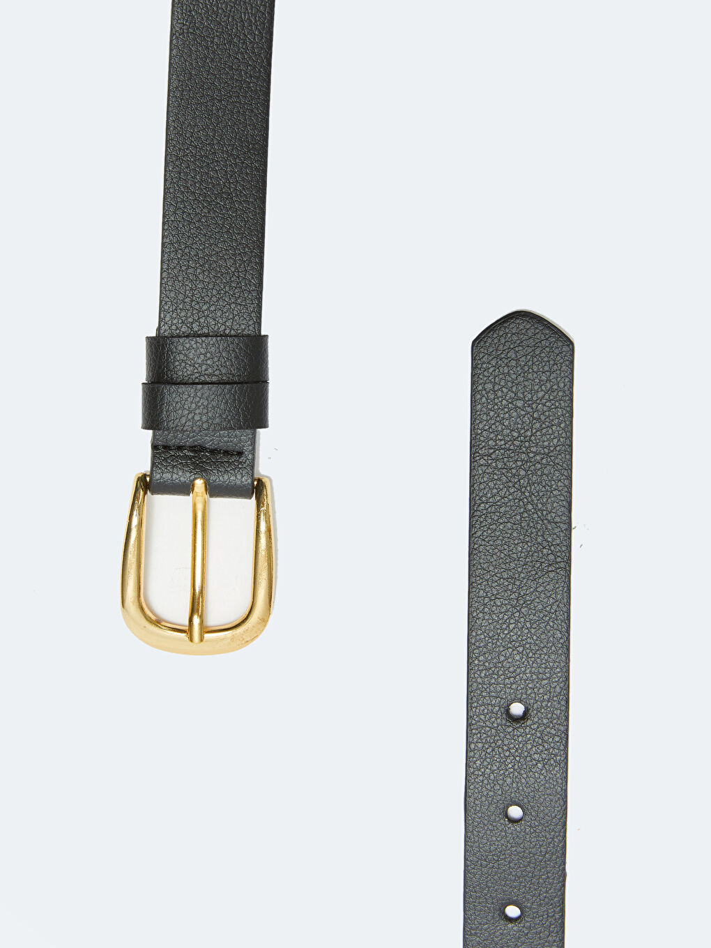 Leather Look Women's Flat Belt-2