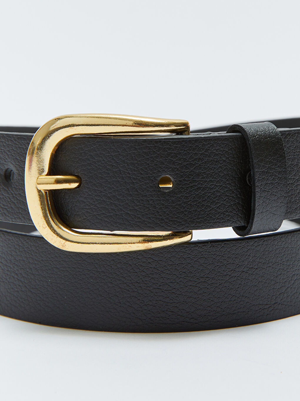 Leather Look Women's Flat Belt-3