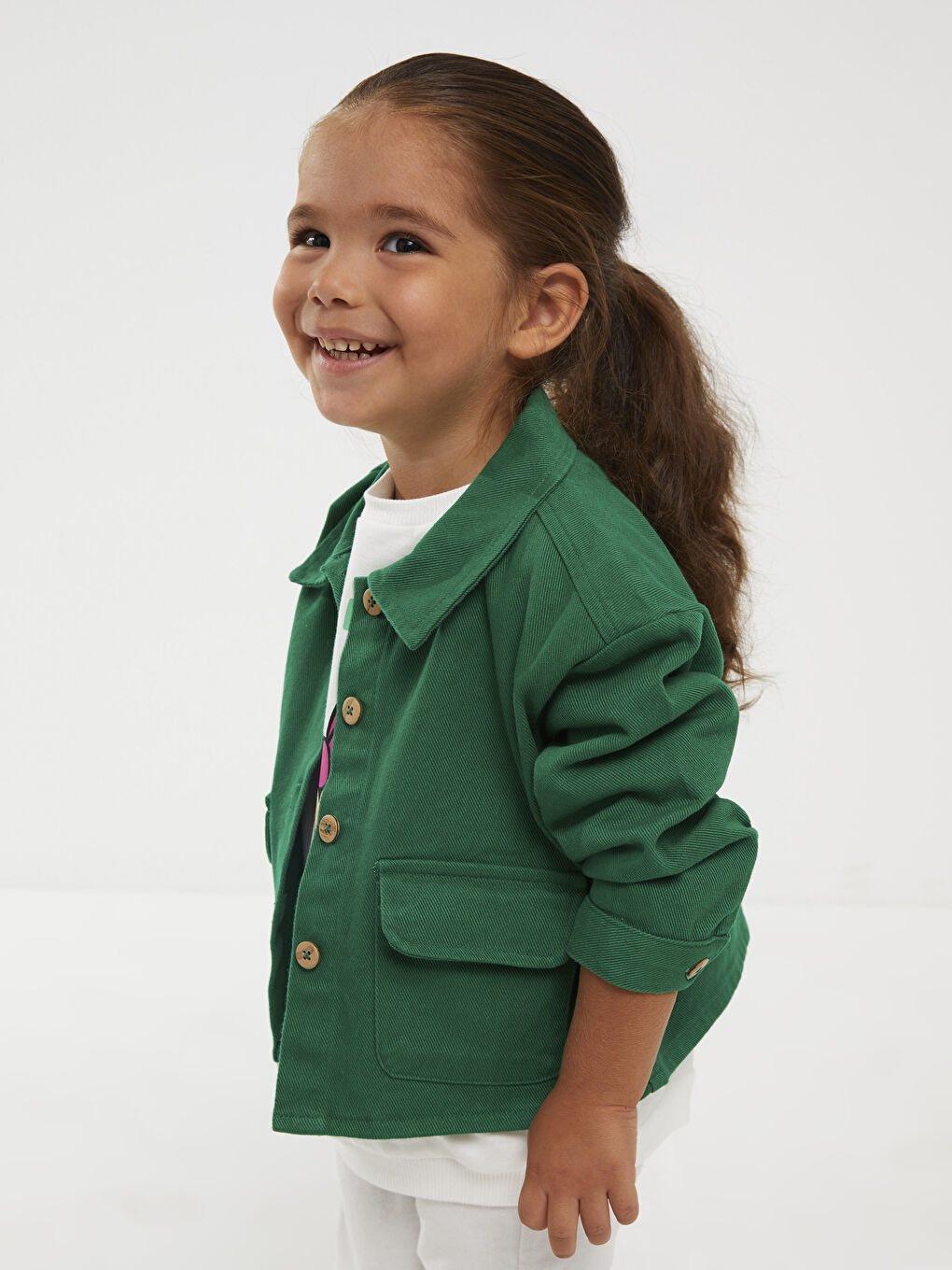 Veste VERT Fille-1