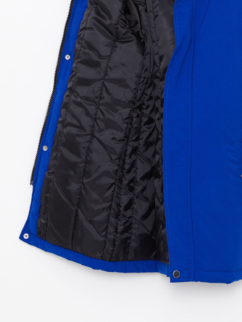 Hooded Printed Boy Coat-1