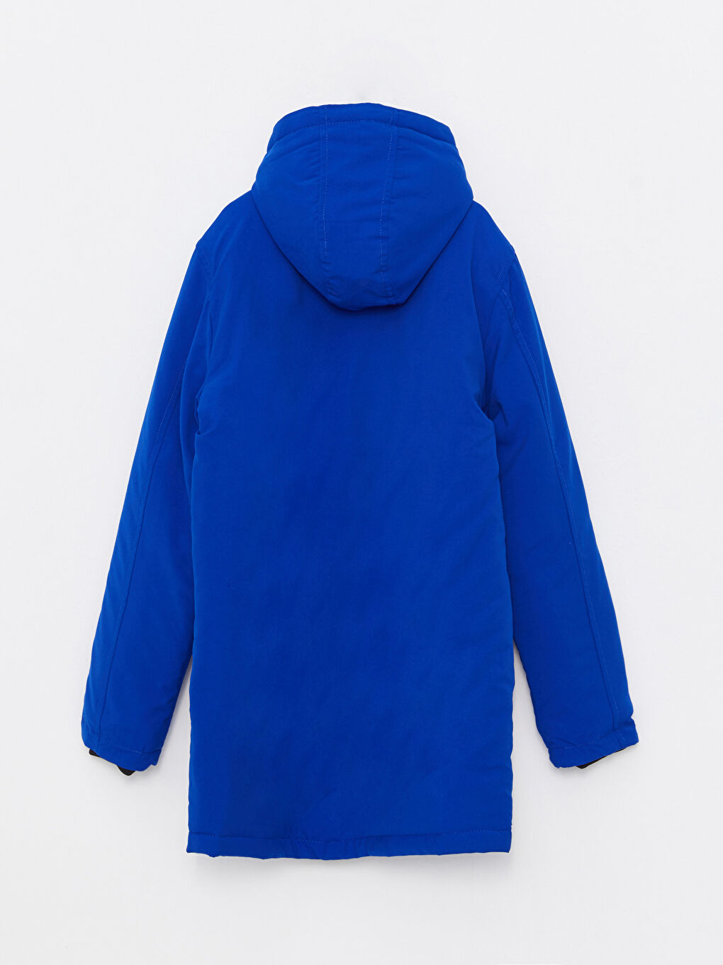 Hooded Printed Boy Coat-2