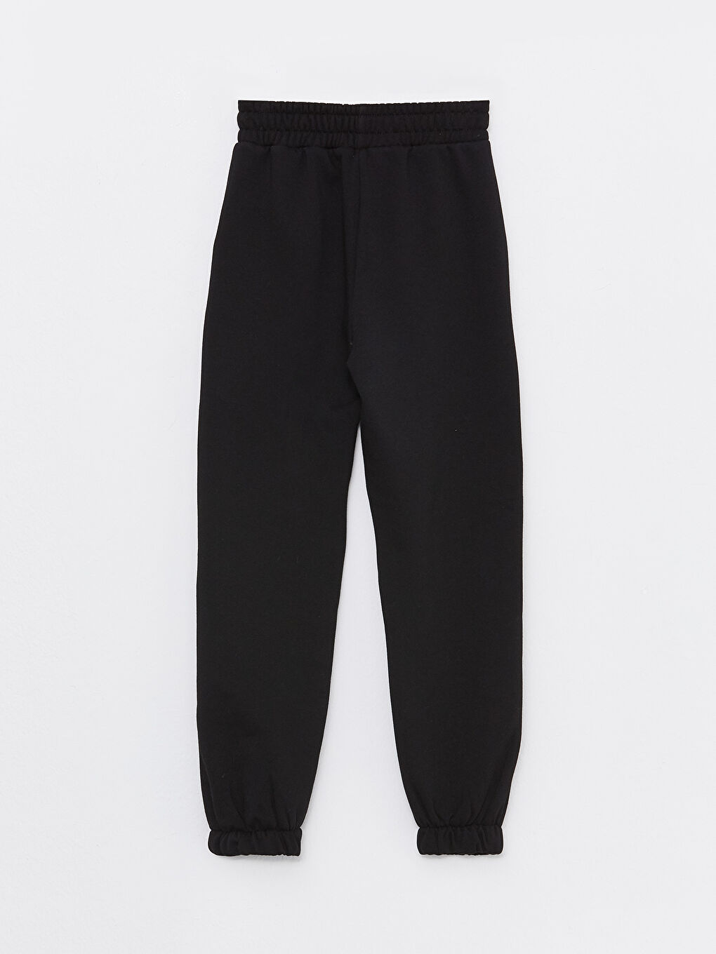 Pantaloni de Trening Jogger Basic cu Talie Elastică pentru Fete-1