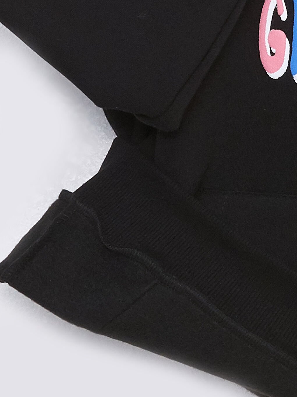 Hooded Printed Long Sleeve Girls' Sweatshirt-2