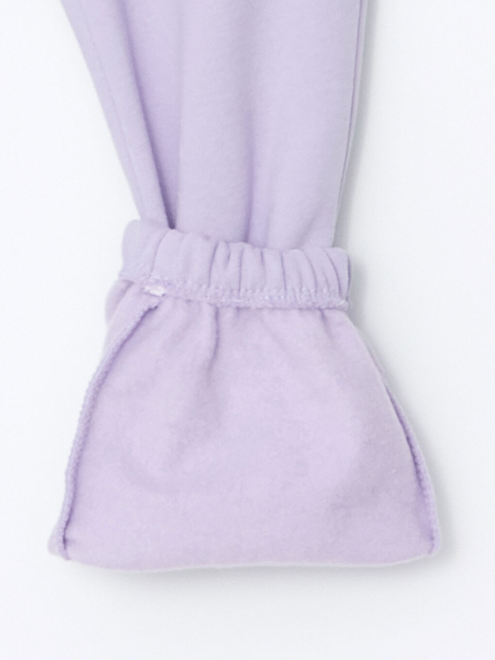 بنطلون رياضي للبنات بخصر مرن بسيط-2