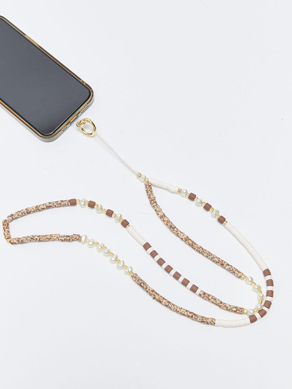 LCW ACCESSORIES Renkli Boncuklu Telefon Askısı-1