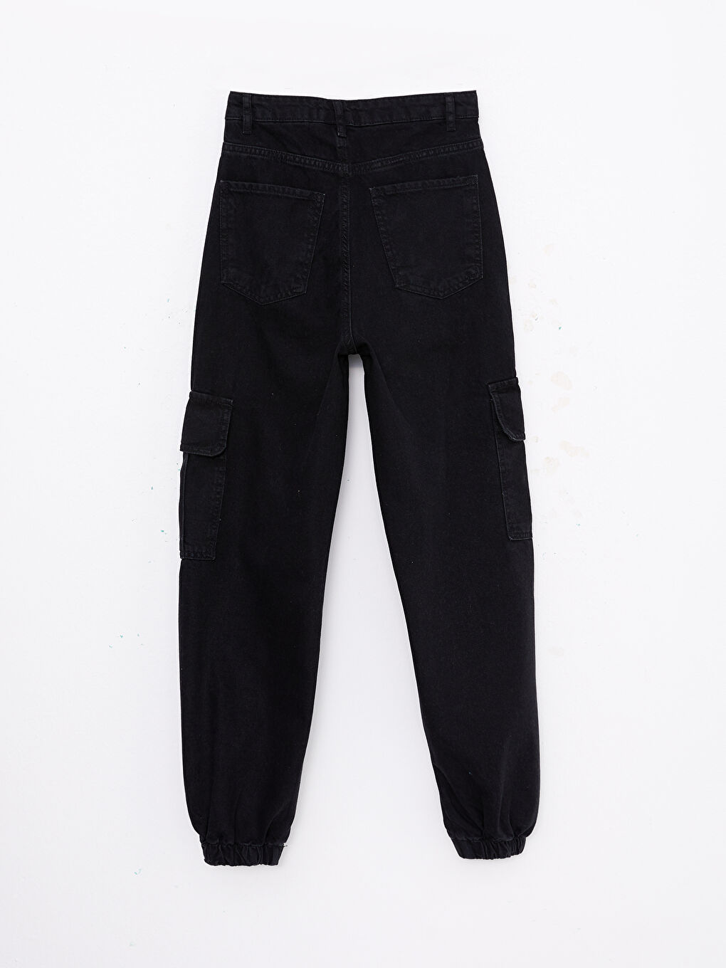 Damen Relaxed Fit Regular Jogger Denim Hose-6