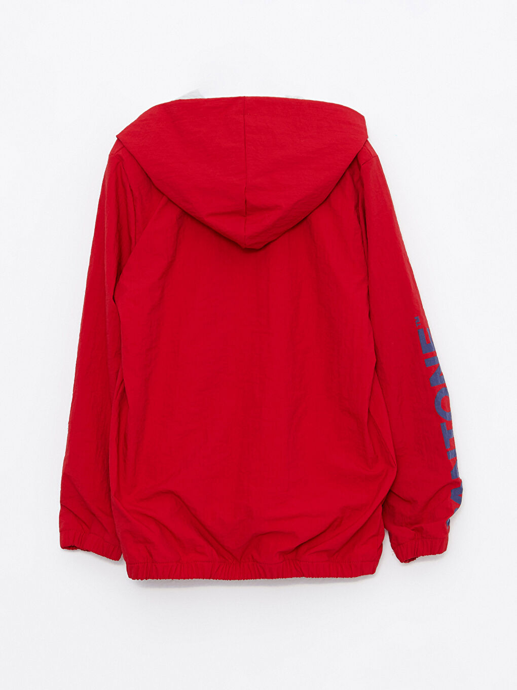 Hooded Printed Unisex Kids Raincoat-2