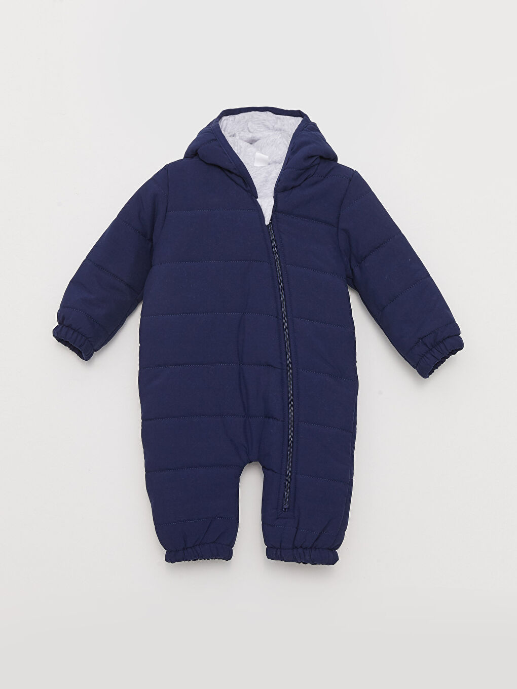 Hooded Long Sleeve Baby Boy Zippered Astronaut Coat