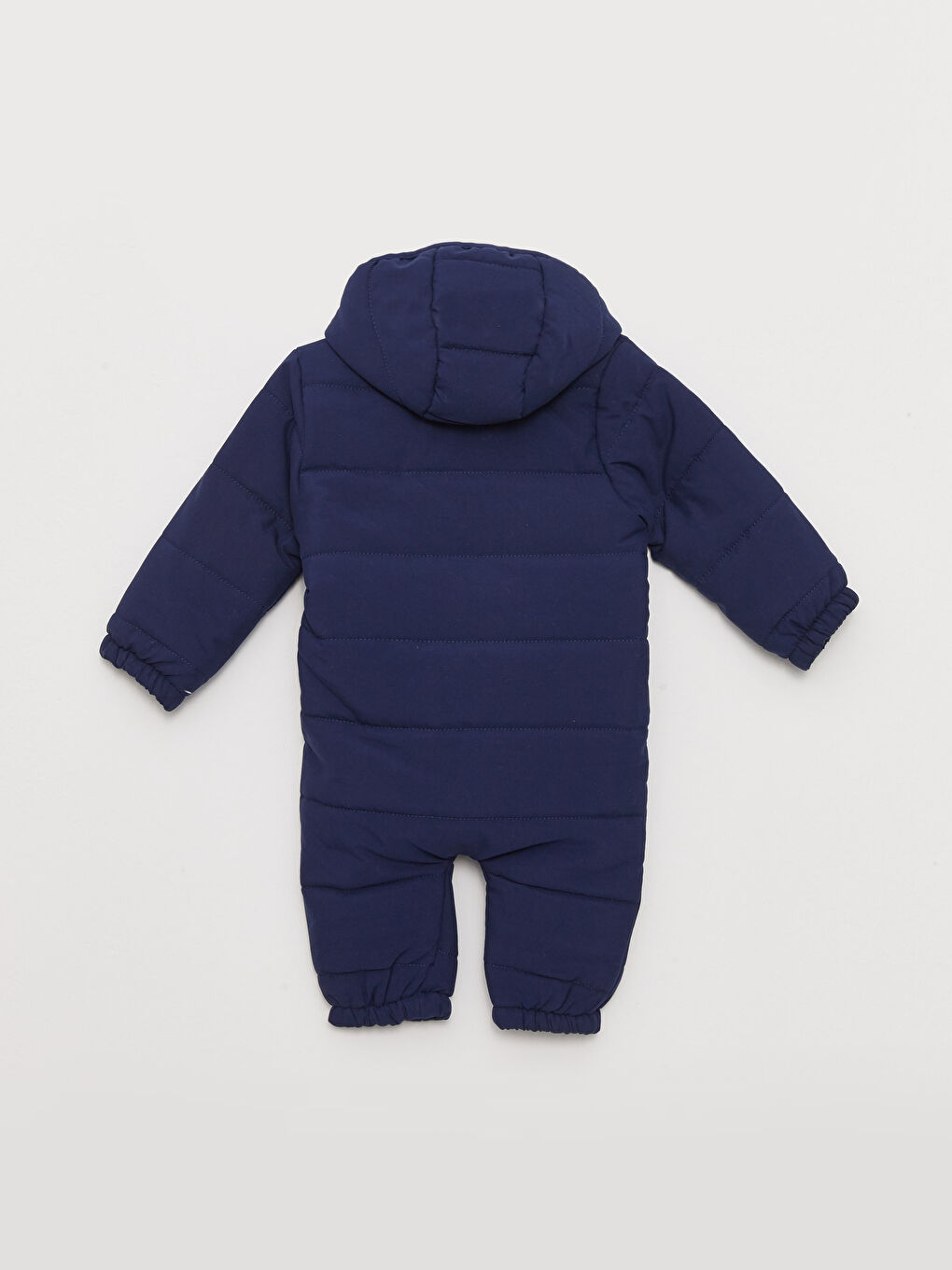 Hooded Long Sleeve Baby Boy Zippered Astronaut Coat-1
