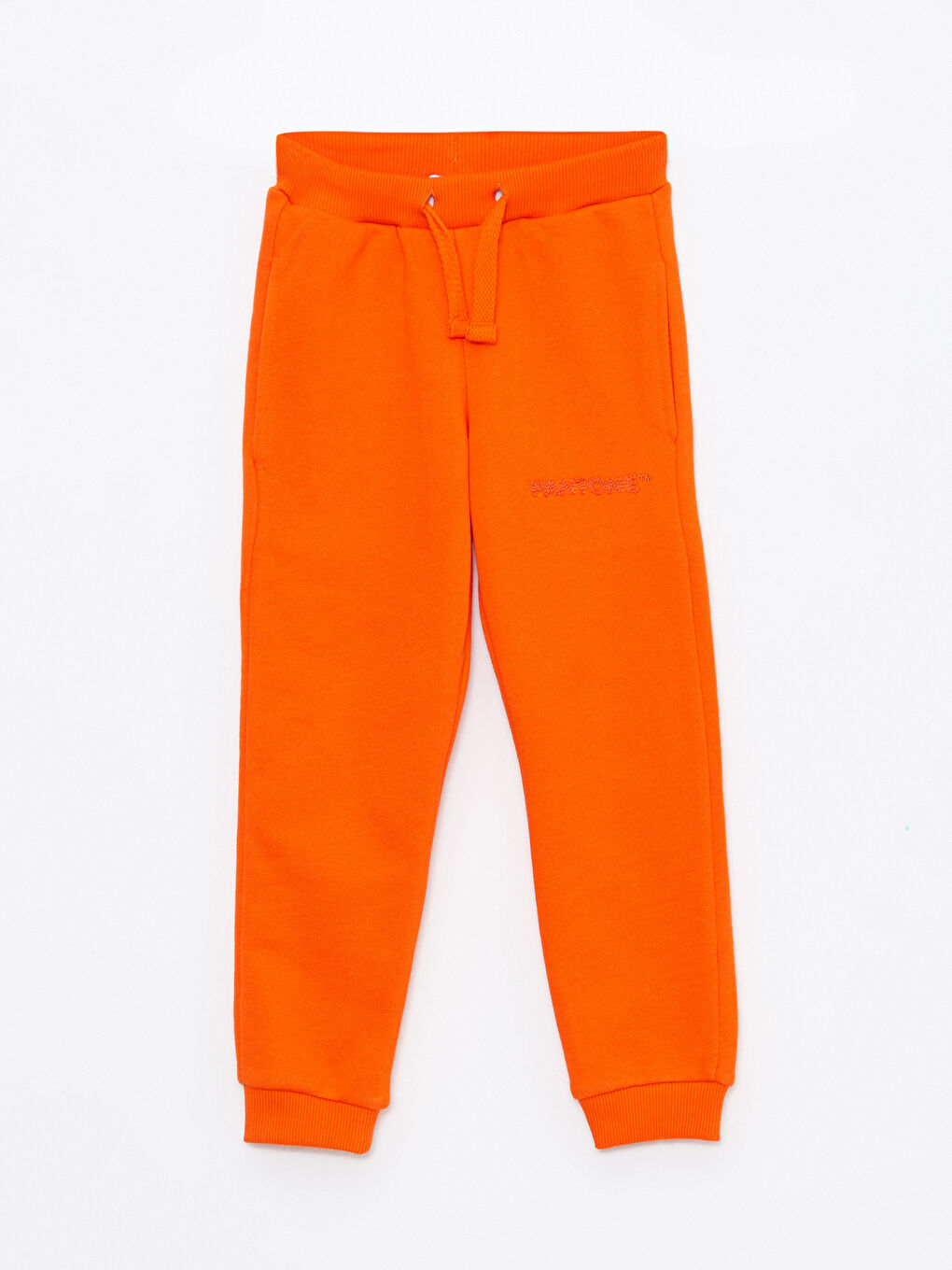 Elastic Waist Embroidered Unisex Kids Jogger Sweatpants