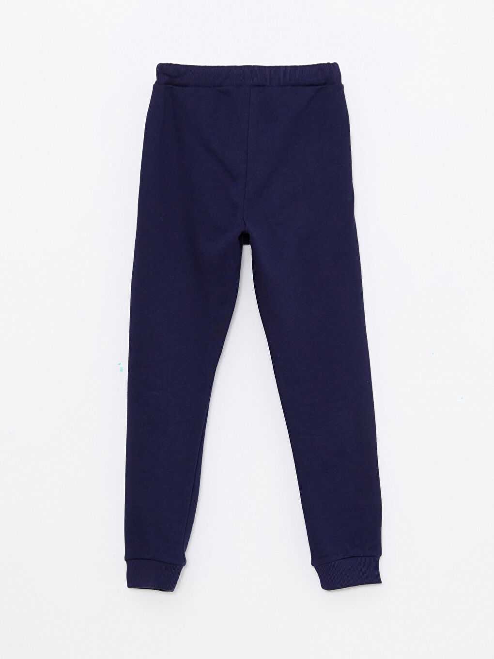 Lacivert Beli Lastikli Baskılı Unisex Çocuk Jogger Eşofman Altı-1