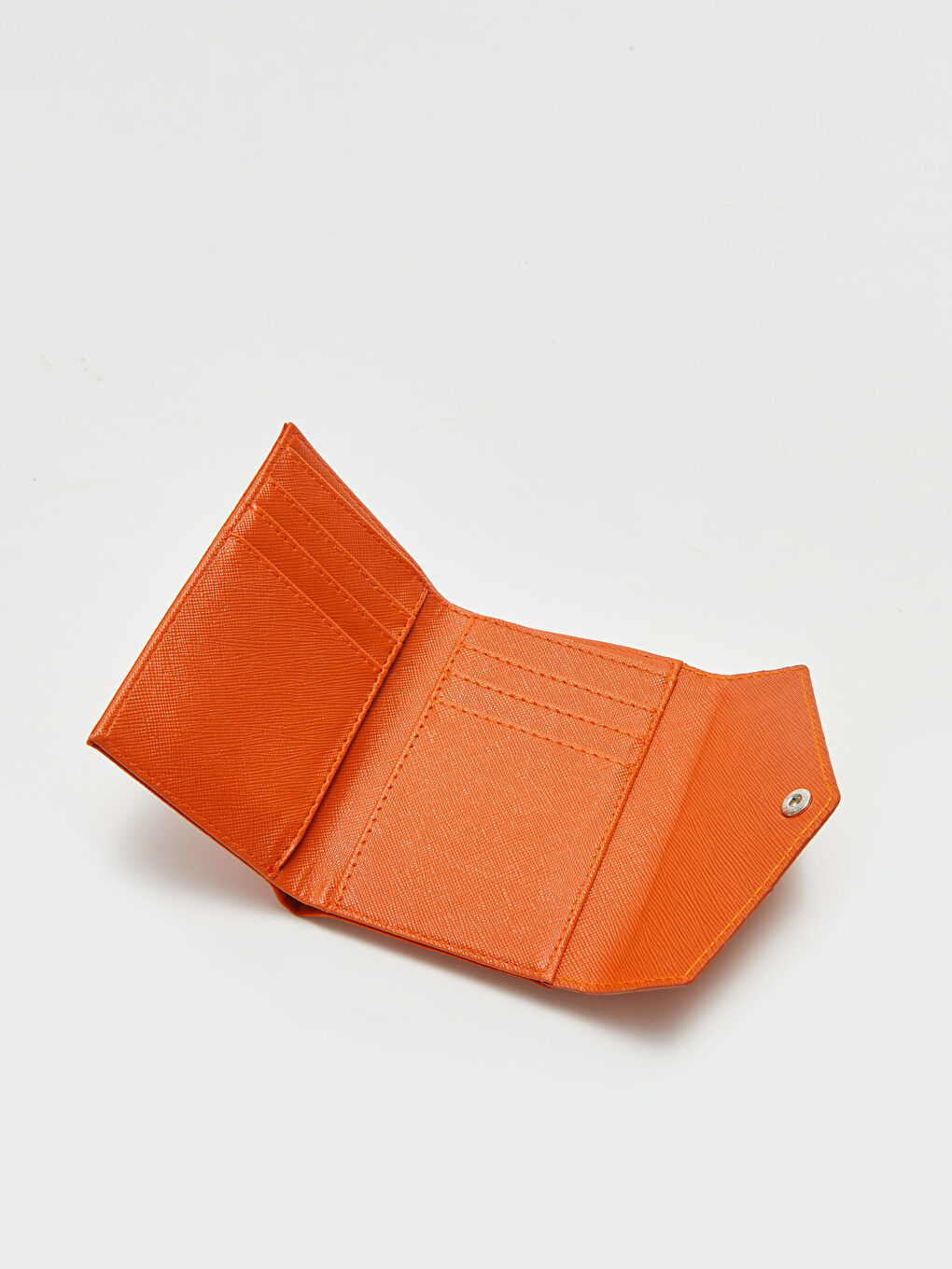 Kahverengi Kadın Kadife Cüzdan-3