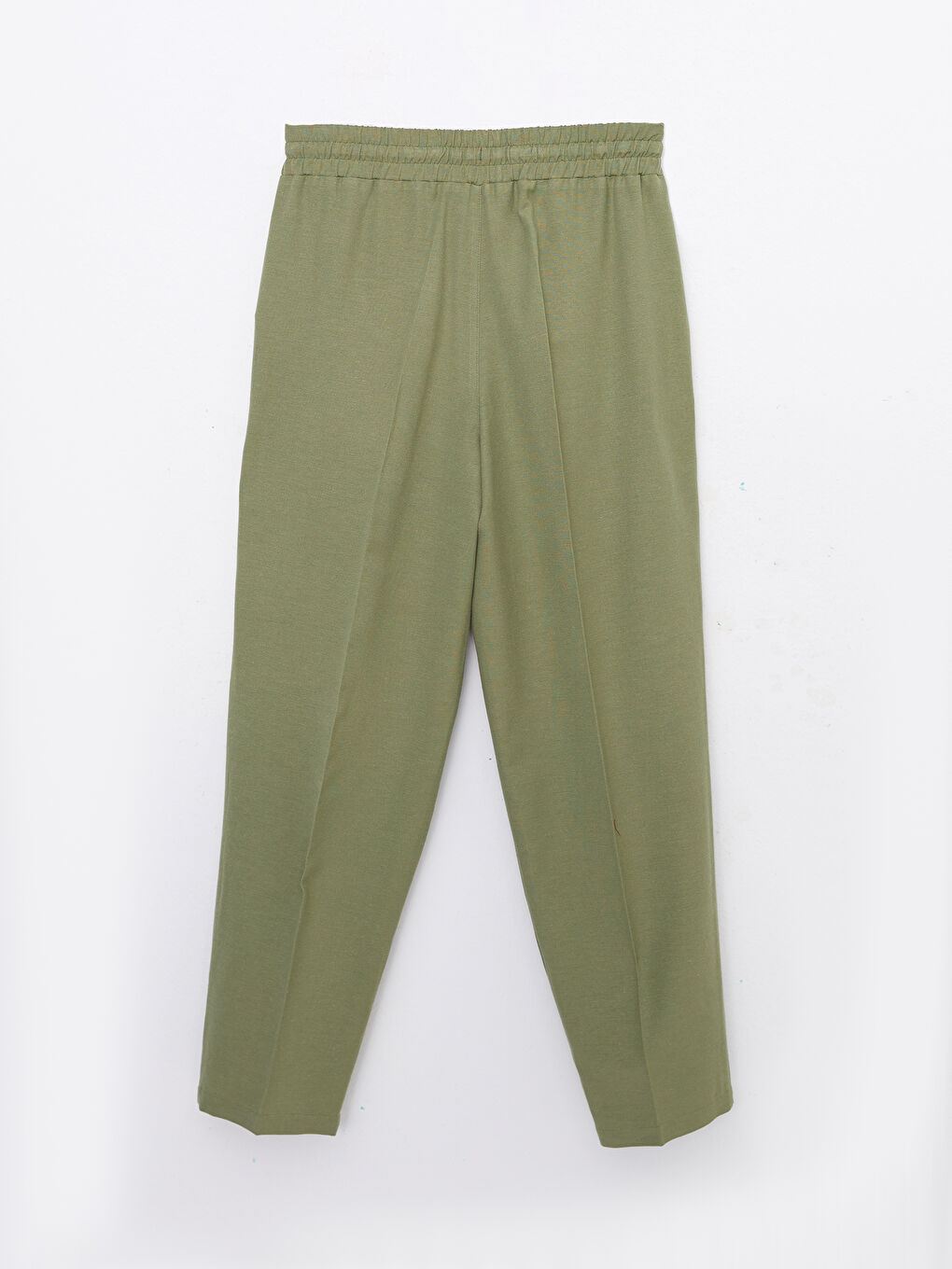 LCW Vision Women's Elastic Waist Plain Trousers -W2I850Z8-GUY