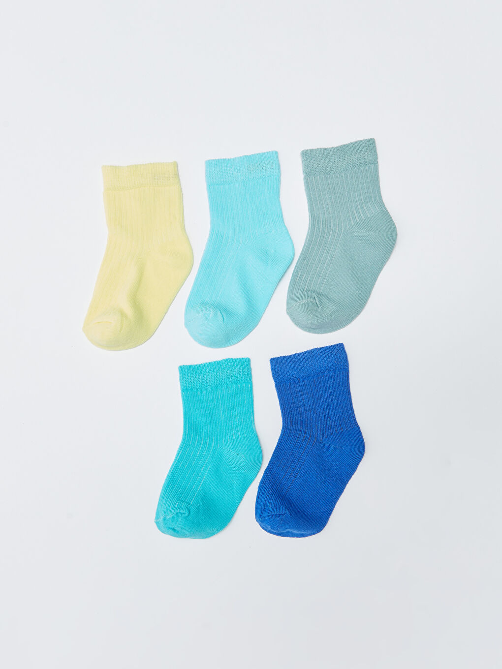 Basic Baby Boys' Ankle Socks 5 Pack-1